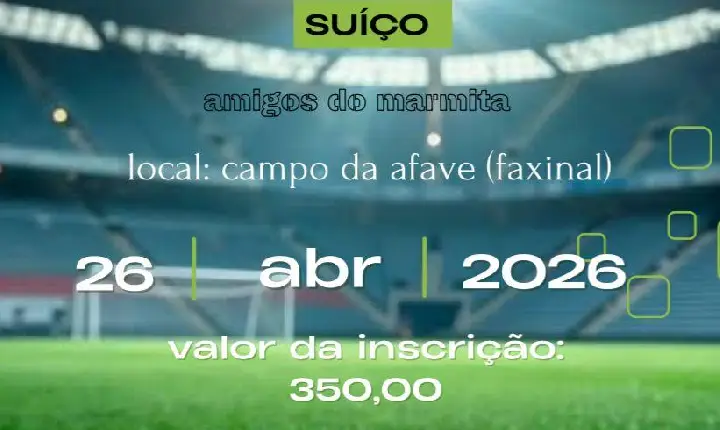 2º Torneio Amigos do Marmita agita Faxinal com futebol e diversão