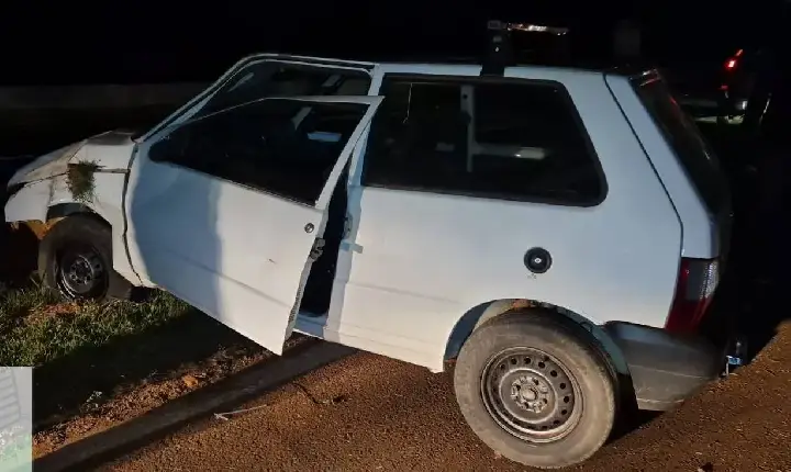 Acidente entre Tamarana e Londrina deixa homem de 63 anos ferido