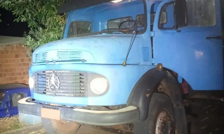 Bandidos tentam usar caminhão para realizar furto frustrado em Apucarana