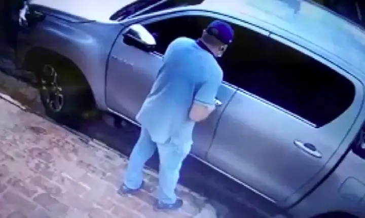 Caminhonete é furtada em Cambira