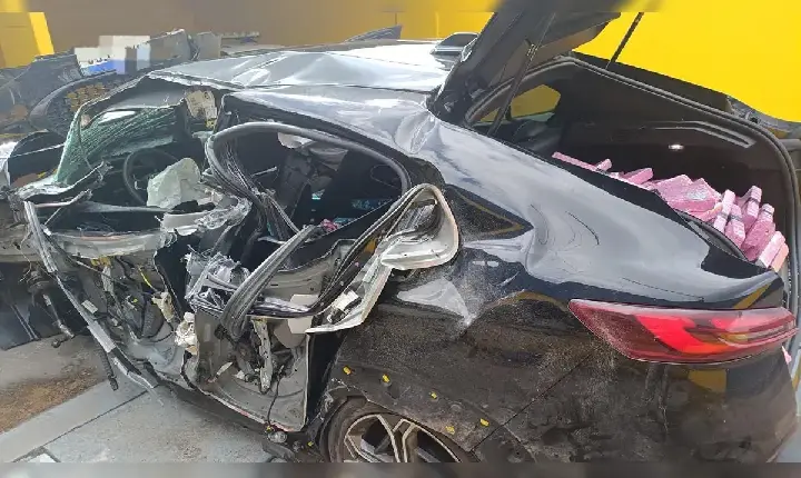 Carro envolvido no acidente com carro da saúde de Jardim Alegre era roubado