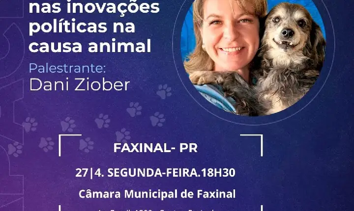 Defensores dos animais de Faxinal debatarão políticas públicas para animais abandonados
