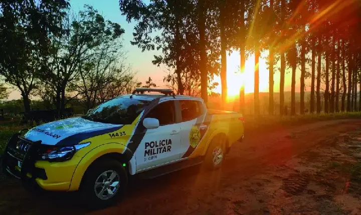 Grupo agride vítimas e rouba R$ 5.400 em chácara de Califórnia