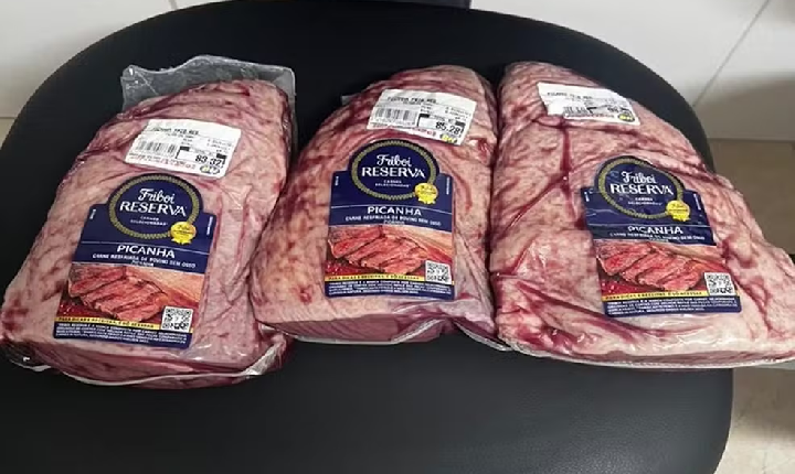 Homem é pego furtando picanha em mercado de Apucarana