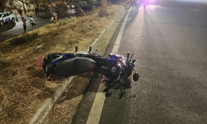 Homem foge da PM em moto e sofre acidente em Ivaiporã