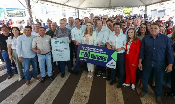 Ivaiporã inaugura AME e recebe R$ 35,9 milhões em investimentos do Governo do Estado