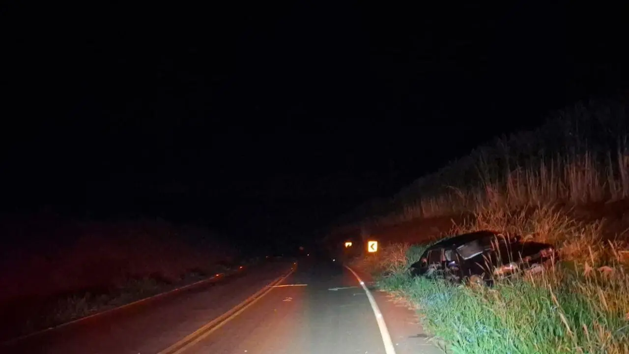 Motorista morre em acidente entre São Pedro do Ivaí e Itambé sem CNH e com carro irregular