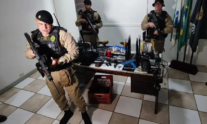 Operação desmantela quadrilha de roubos na PR-444