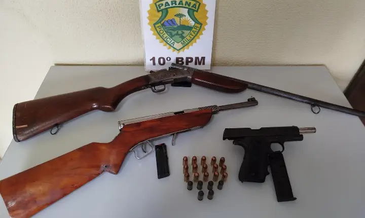 Operação Mauá do Sul: Prisão e armas apreendidas em Mauá da Serra