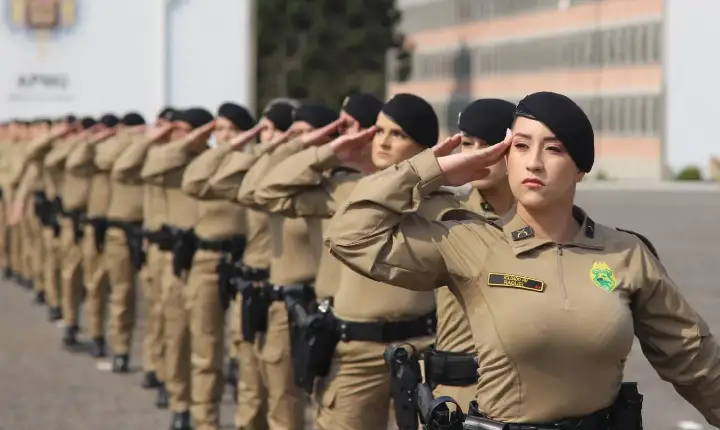 PMPR distribui 2.583 novos soldados por regiões do Paraná