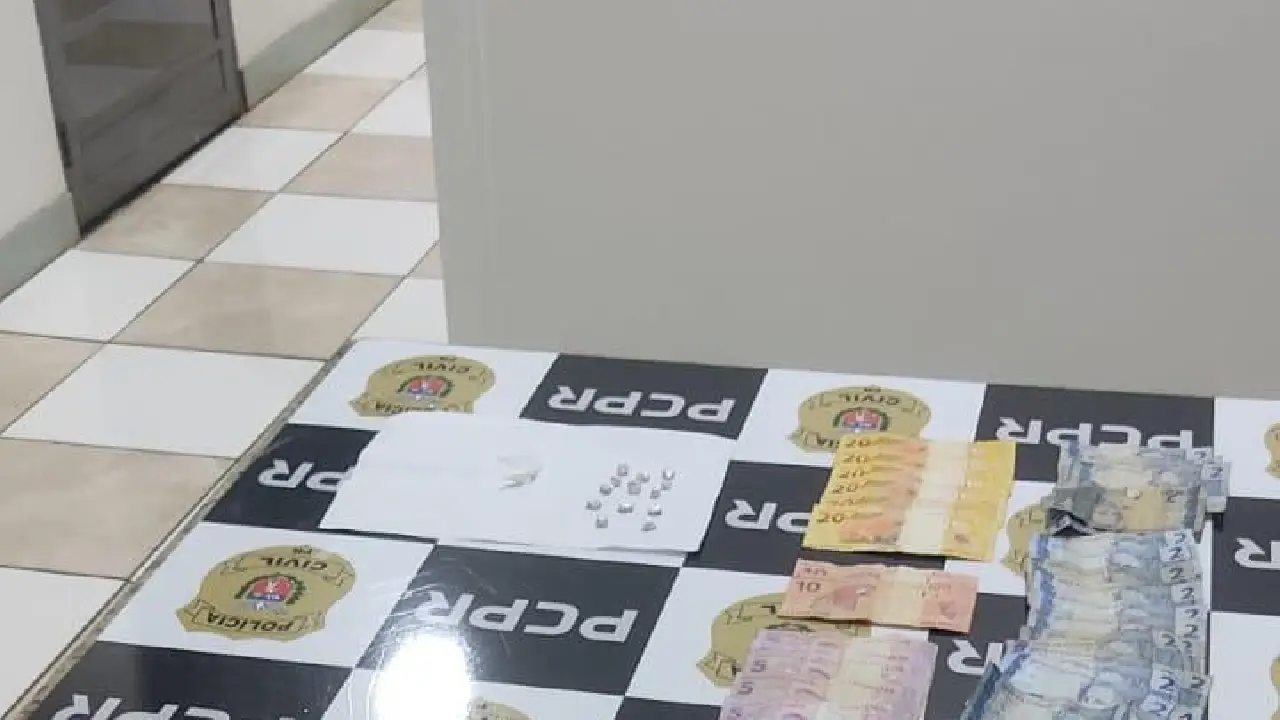 Polícia Militar desmantela ponto de tráfico em Apucarana e prende três suspeitos