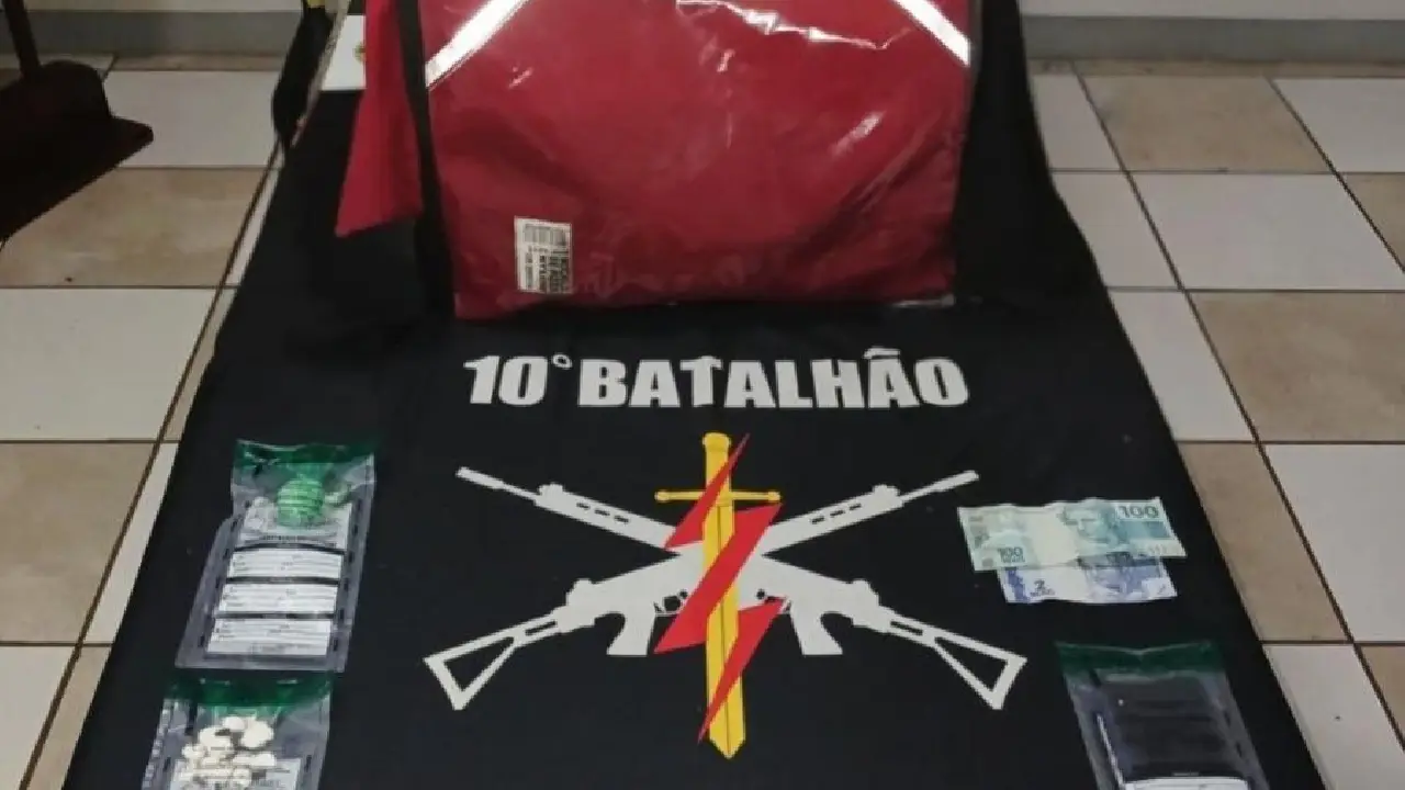 Polícia Militar prende suspeito de tráfico de drogas em delivery no km 232 da BR-376