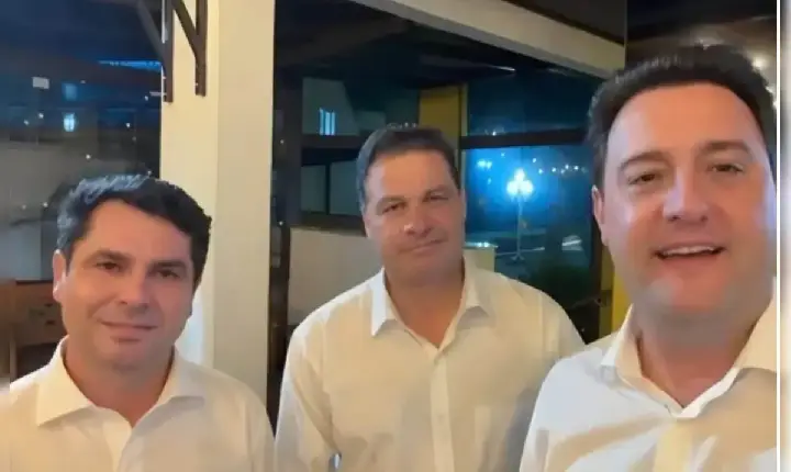 Ratinho Júnior confirma Alexandre Curi como pré-candidato ao Senado