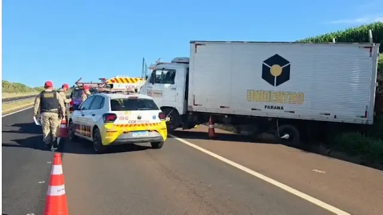 Trabalhador morrem em acidente entre Mauá da Serra e Tamarana