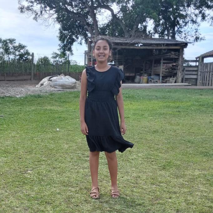 Ana Vitória de aniversário em Faxinal