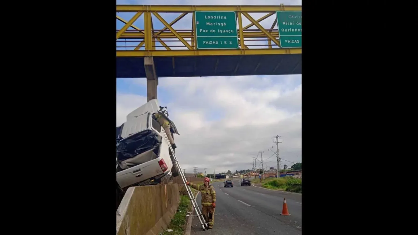 Jovem de 29 anos morre em acidente na BR-376 em Ponta Grossa