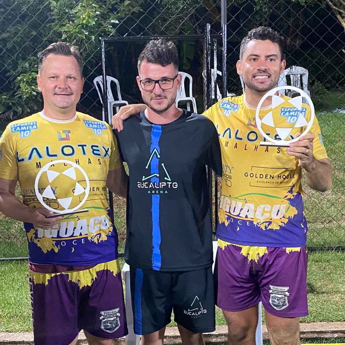 Dupla de Faxinal conquista título invicto no Torneio de Futvolei de Apucarana