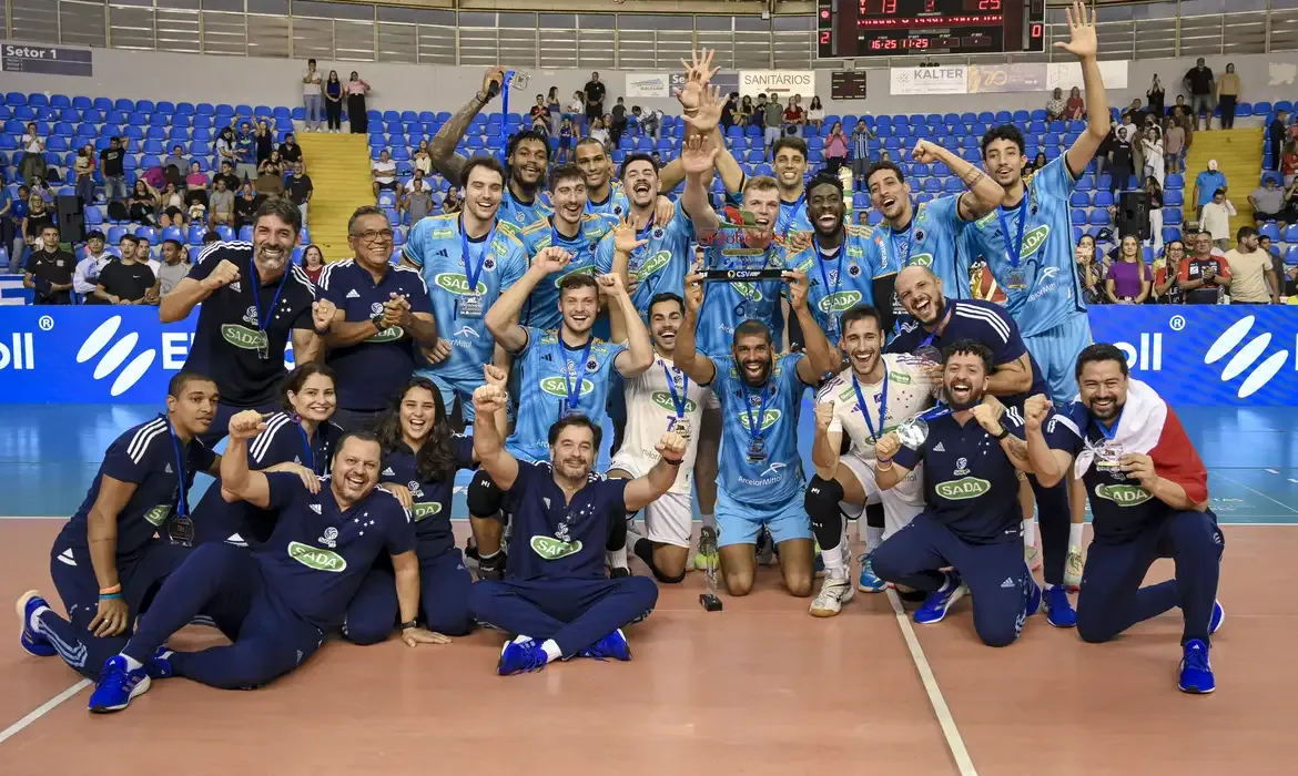 Sada Cruzeiro conquista Sul-Americano de Clubes de vôlei masculino