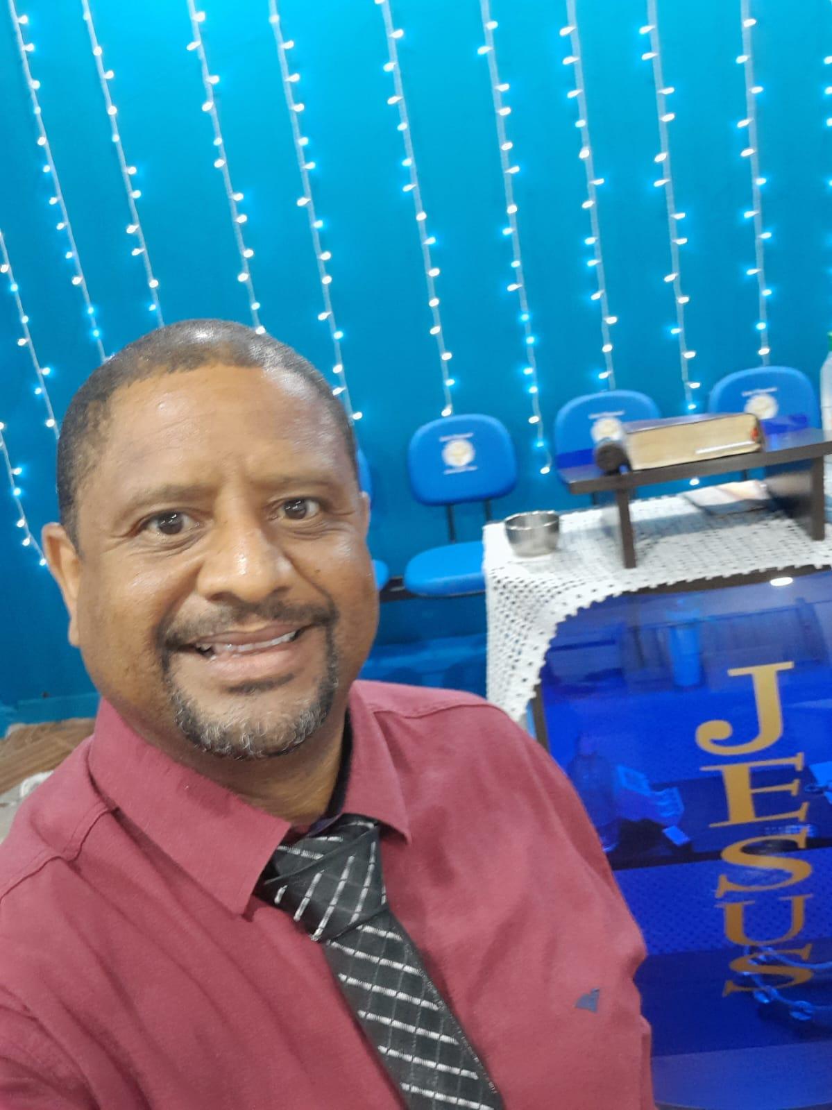 Pastor Antônio Martins de aniversário em Faxinal