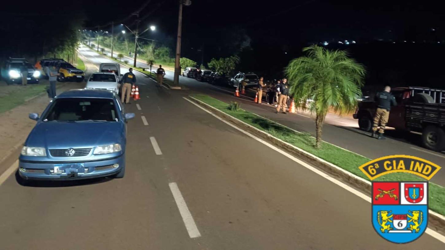 Duas prisões por embriaguez ao volante em blitz em Faxinal