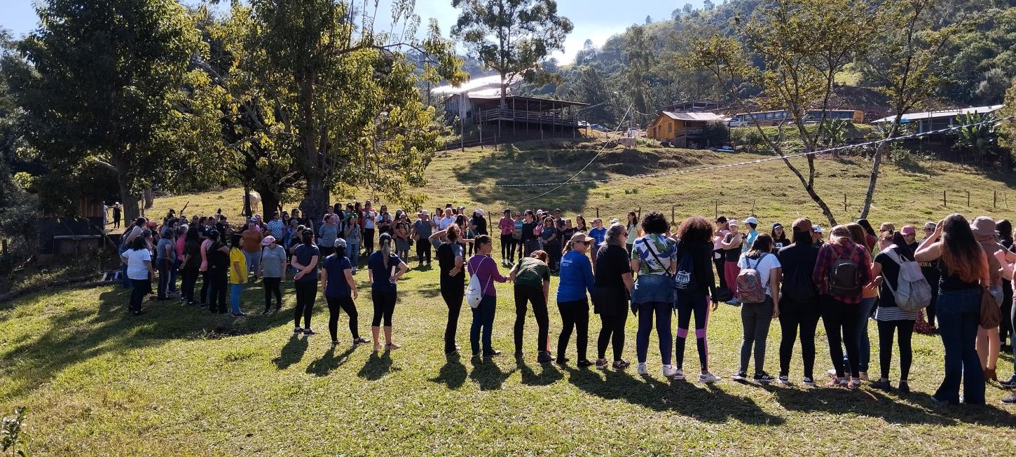 Expedição Pedagógica abre segundo semestre letivo em Faxinal com visita ao Rancho Catavento