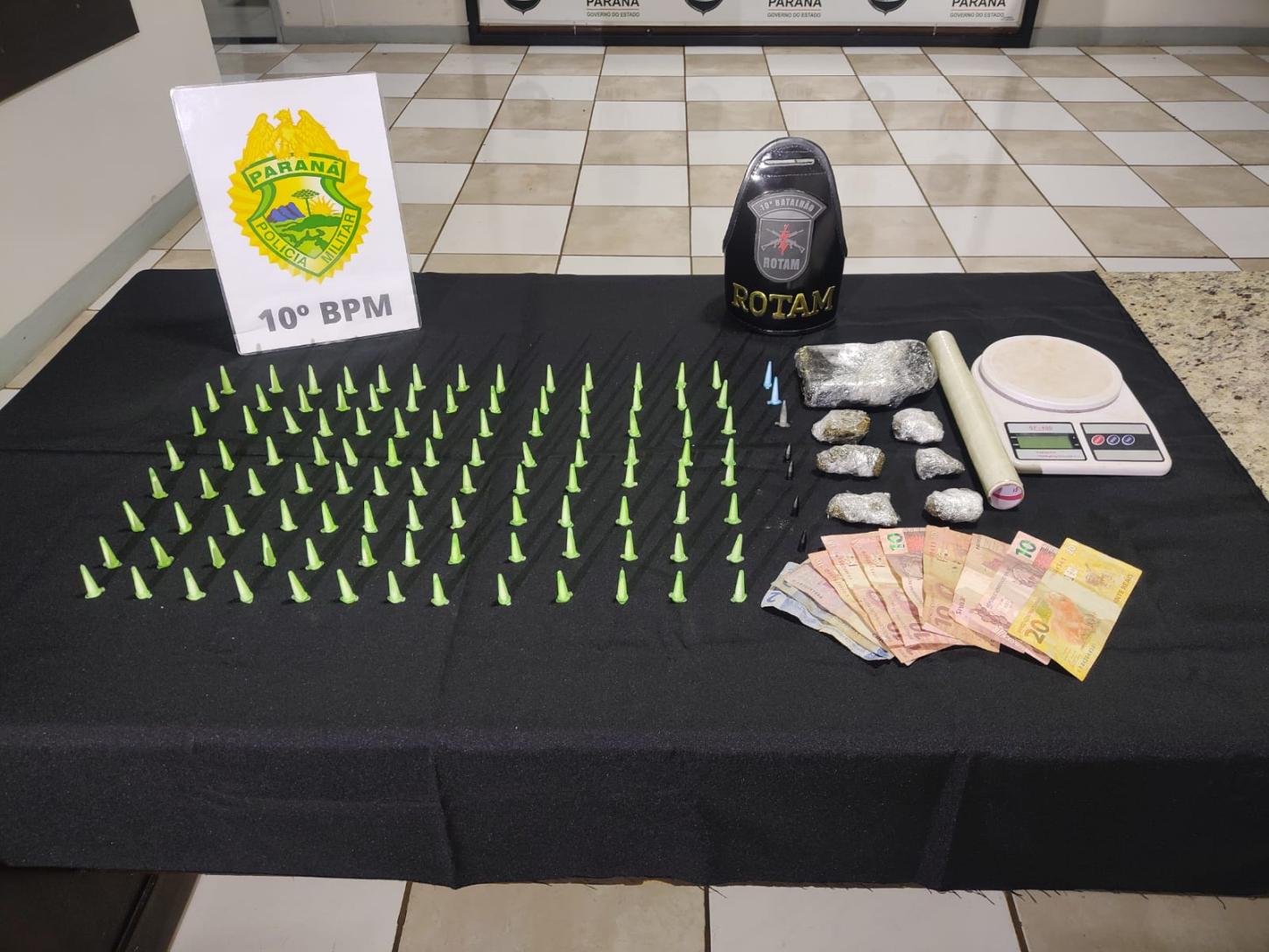 Polícia Civil prende traficante em Apucarana após denúncia anônima