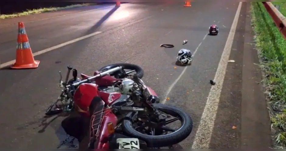 Jovem motociclista de 19 anos morre em acidente na BR-369