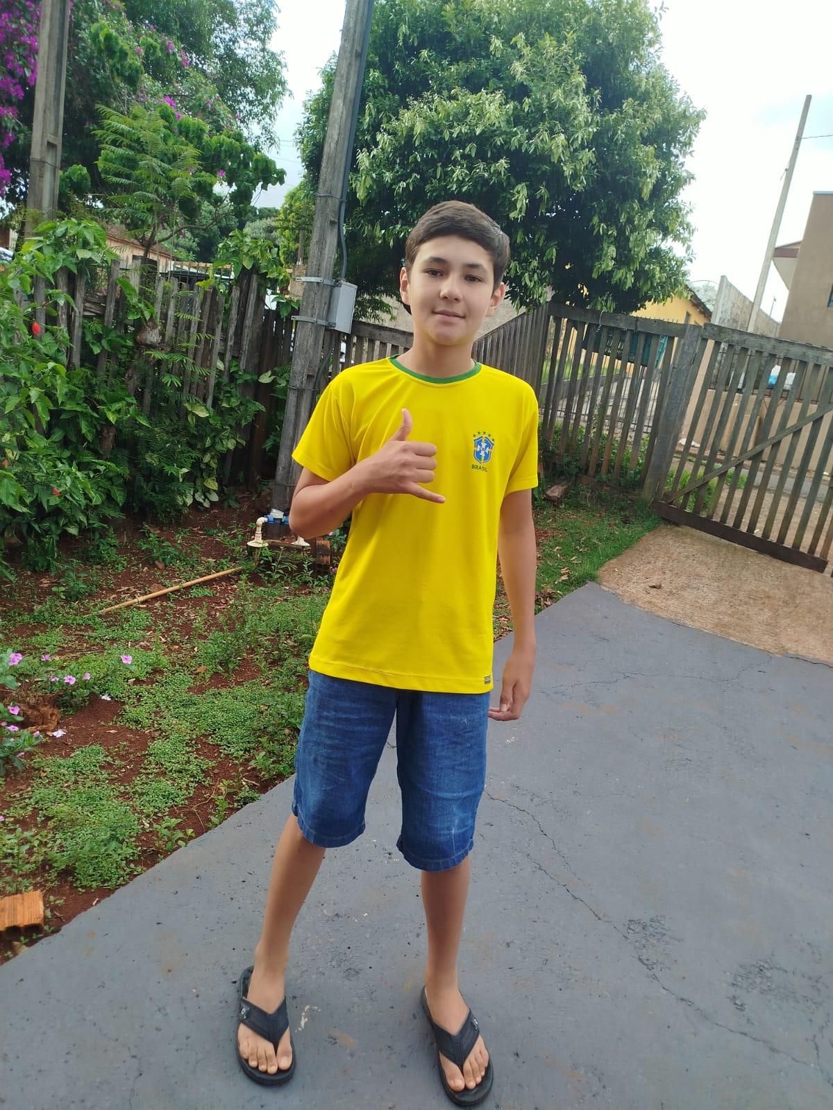 Felipe de Faxinal comemora 11 anos de idade