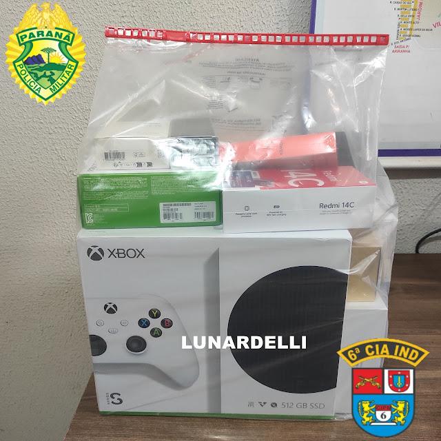Abordagem policial em Lunardelli resulta em apreensão de contrabando