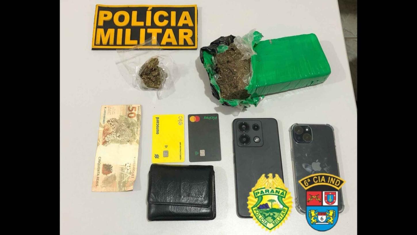 Tráfico de drogas é desarticulado no centro de Ivaiporã