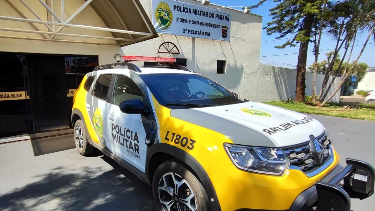 Filho agride pai que pede para ele ir embora de casa em Faxinal