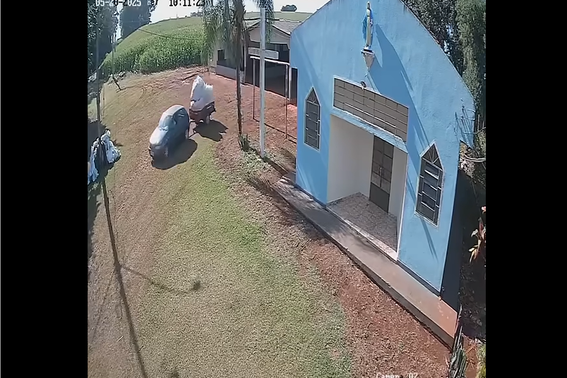 Furto na Diaconia Nossa Senhora das Graças: Polícia Civil de Faxinal identifica e prende autor