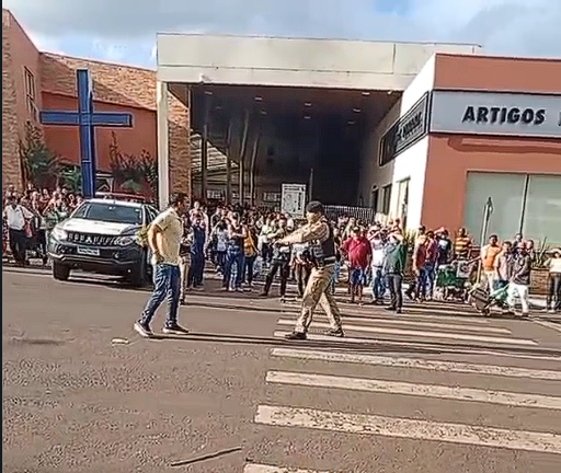 Homem reage a abordagem da polícia e é baleado em Lunardelli