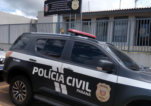 Polícia Civil de Jandaia do Sul cumpre mandado de prisão em São Pedro do Ivaí