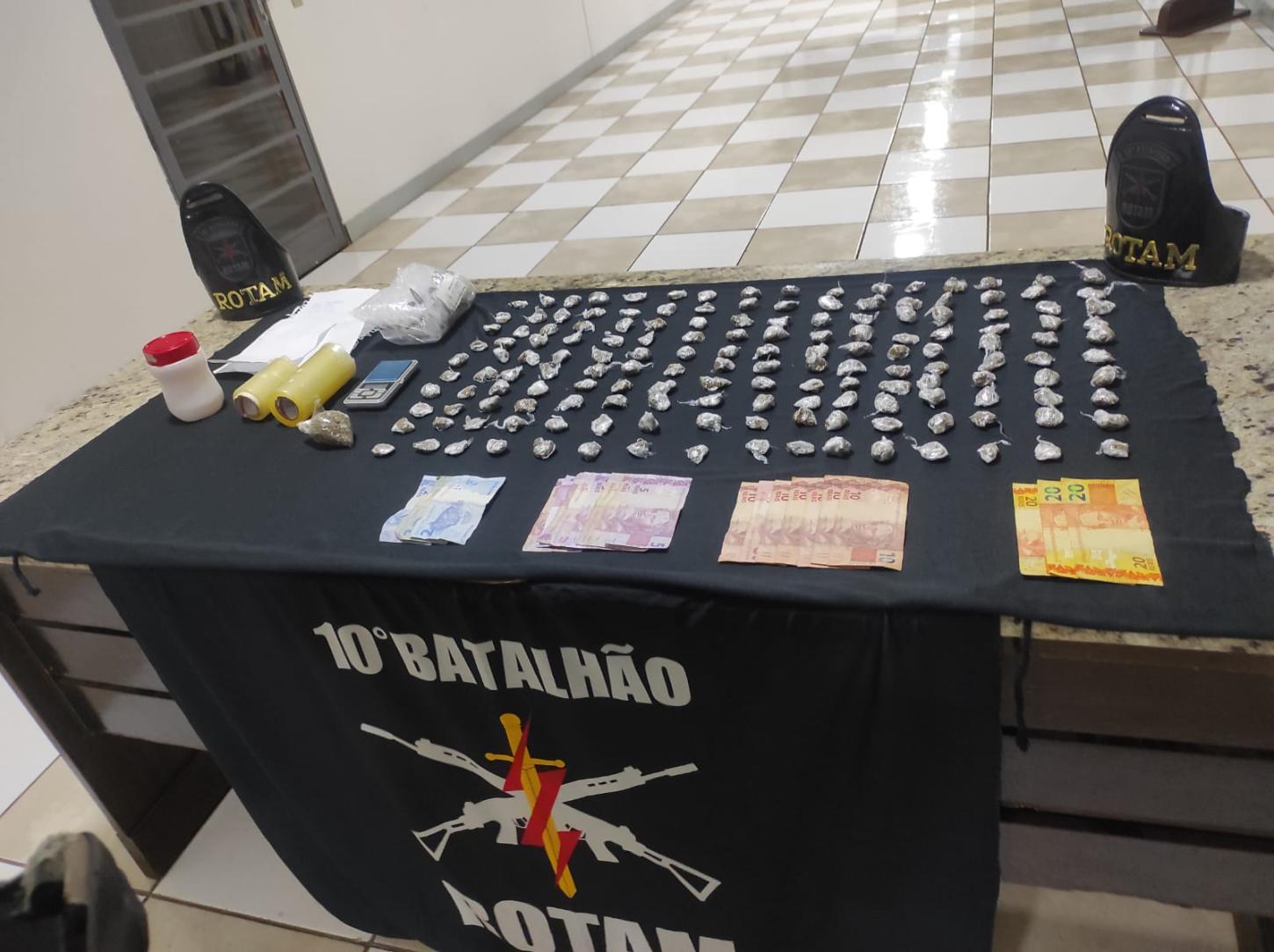 Casal é preso em Apucarana por tráfico de drogas durante Operação 