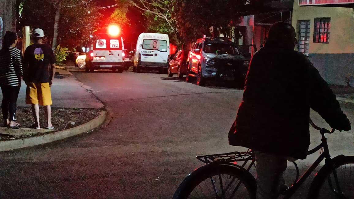 Mulher é presa em Cambira após esfaquear e matar o marido