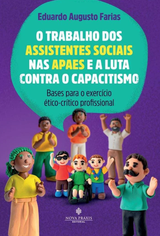 Novo livro do faxinalense Eduardo Augusto Farias aborda o papel do Assistente Social nas APAEs