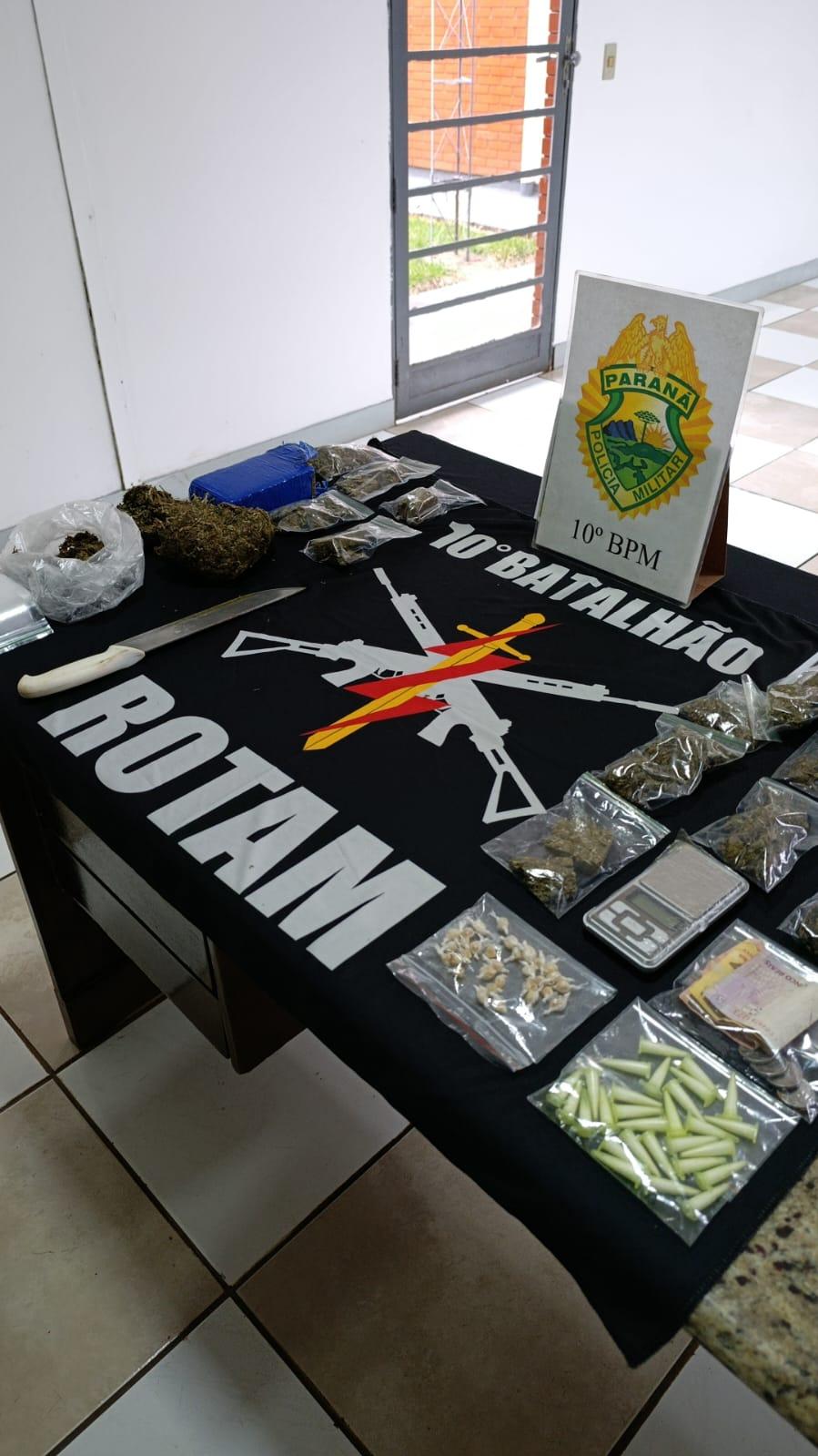 Operação da ROTAM desarticula ponto de tráfico em Apucarana e resgata criança