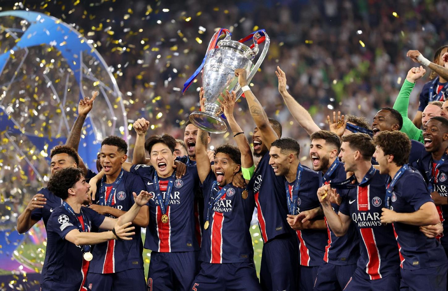 PSG conquista a Champions League