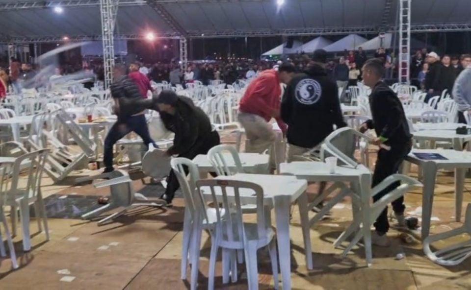 Briga generalizada em festa de Apucarana mobiliza seguranças e polícia
