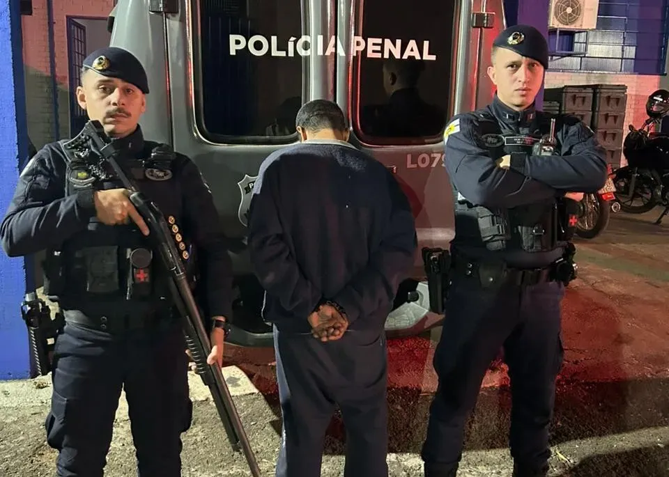 Foragido de penitenciária de Maringá é preso em Apucarana pela GCM