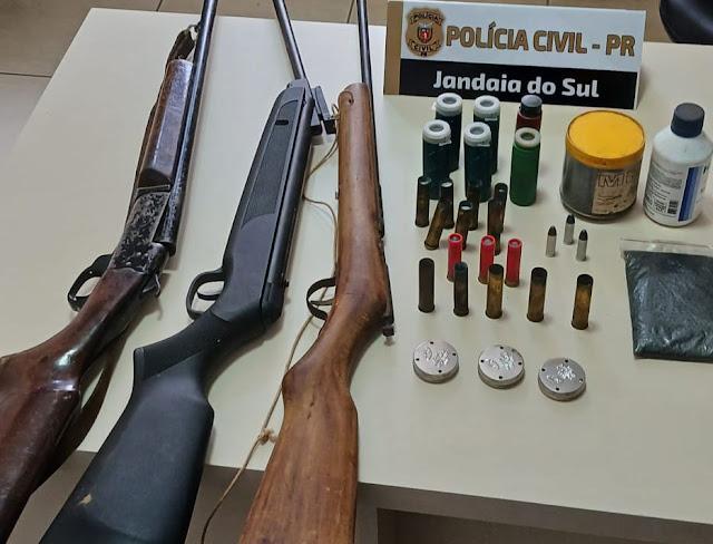 Homem é preso em flagrante por agredir a companheira em Jandaia do Sul