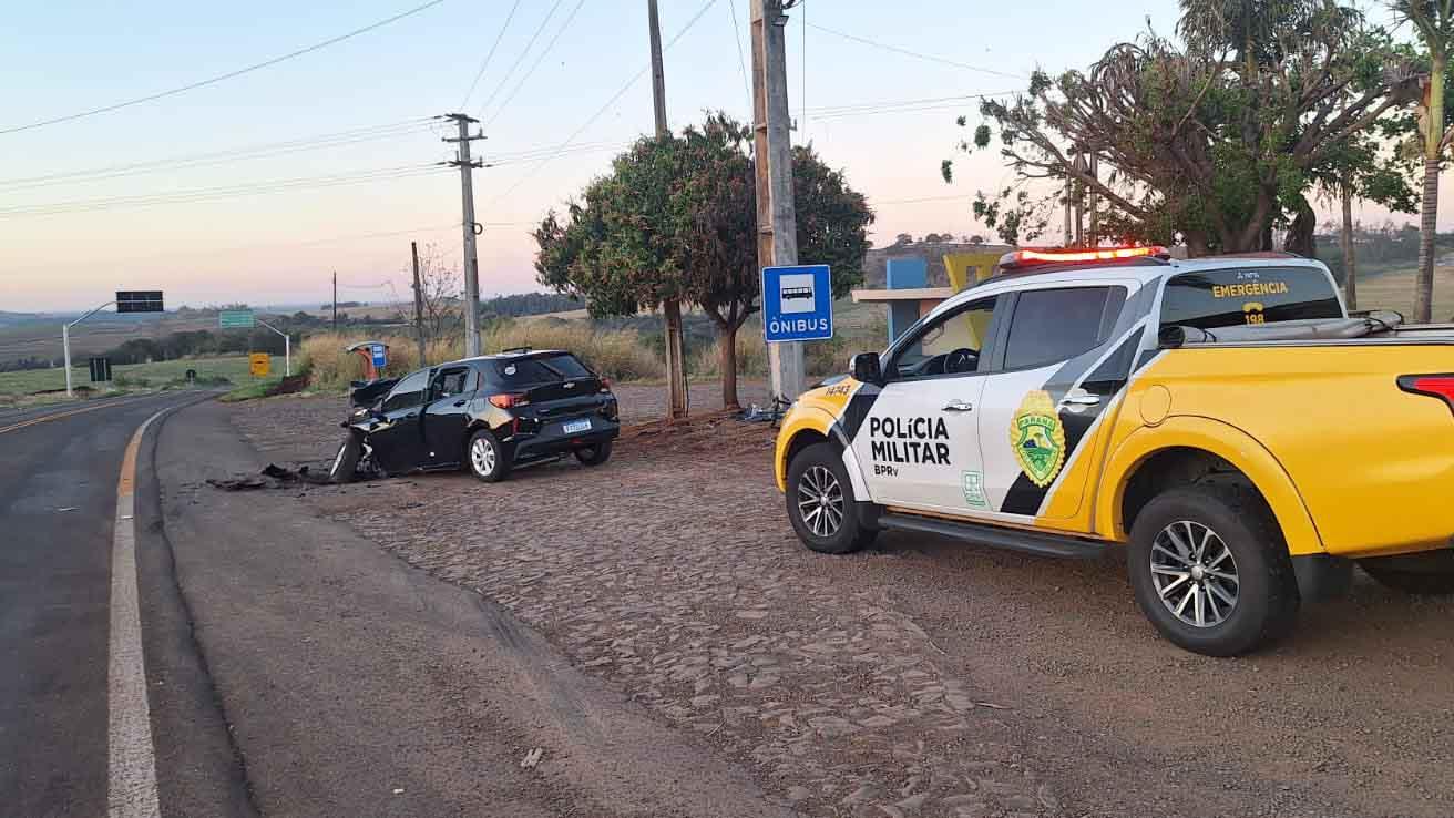 Motorista de São João do Ivaí morre em acidente na PR-369