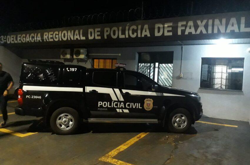 Polícia Civil de Faxinal prende foragido por estupro em Borrazópolis