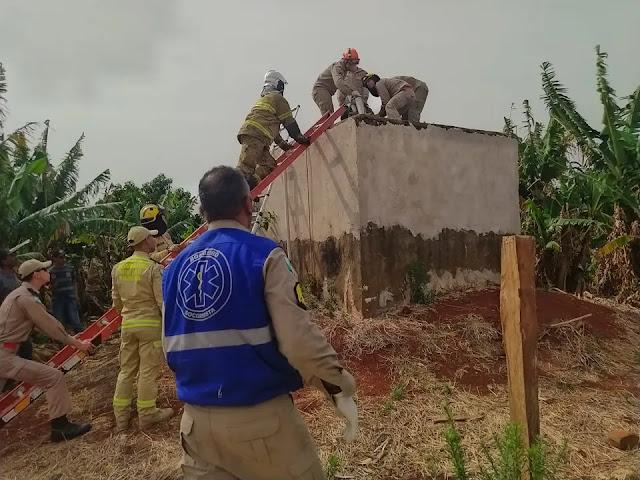 Acidente de trabalho deixa homem em estado grave em Cambira