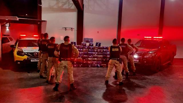 Apreensão recorde de maconha em Ortigueira