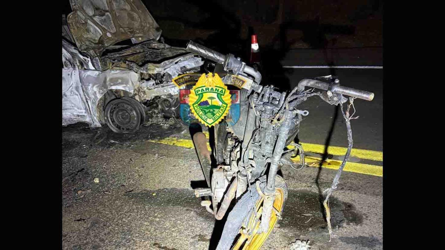 Motociclista morre em colisão frontal na PR-445, em Londrina