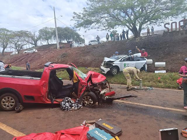 Acidente grave na PRC-466 deixa quatro feridos em Ivaiporã