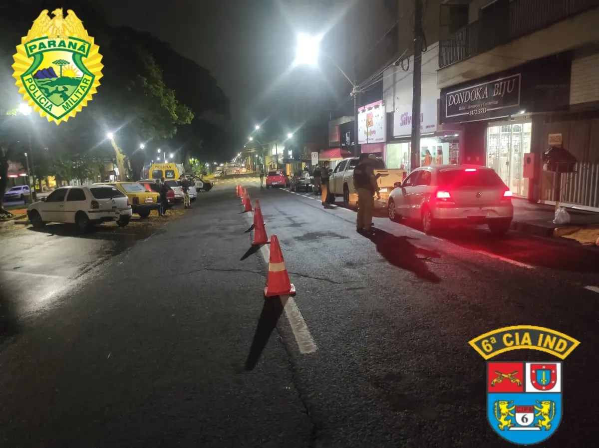 Blitz de trânsito em Ivaiporã resulta em múltiplas infrações