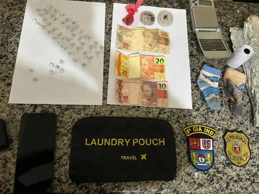 Polícia desarticula ponto de tráfico em São João do Ivaí